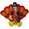 8.5 Turkey Family Thanksgiving Inflatable